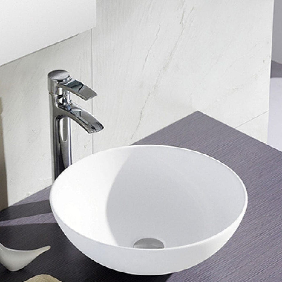 Bathco Sicilia Bolleservant Ø40cm - porselen Hvit Bathco Bolleservant KO-4069