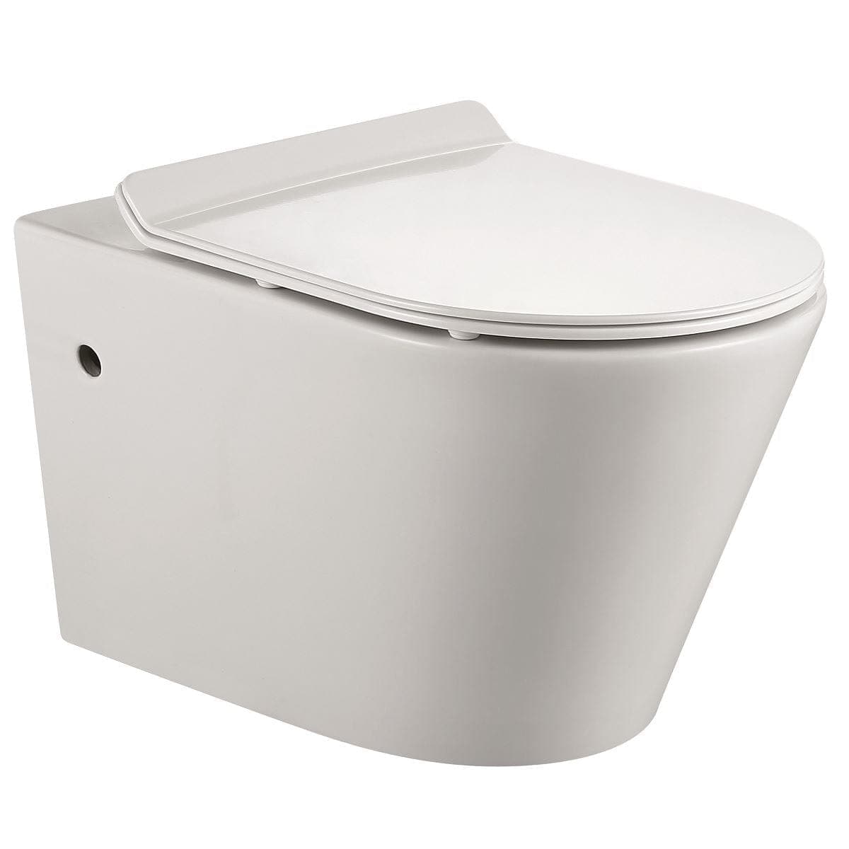 Bathco Sintra Toalettsete Hvit - Soft-Close Hvit Bathco Toalettsete KO-4551/TPSC