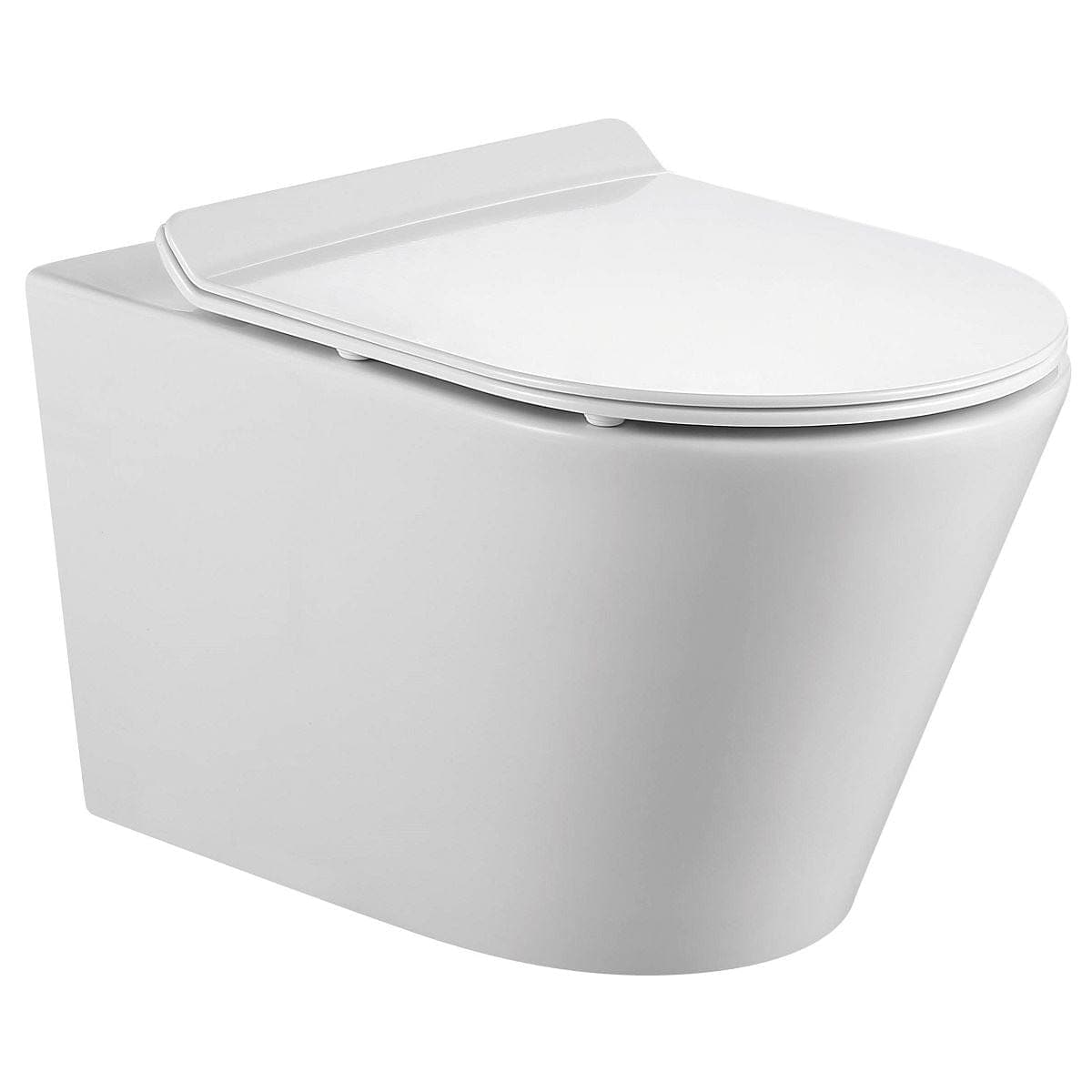 Bathco Sintra Veggskål m/soft-close sete - vegghengt toalett Hvit Bathco Vegghengt toalett KO-4551