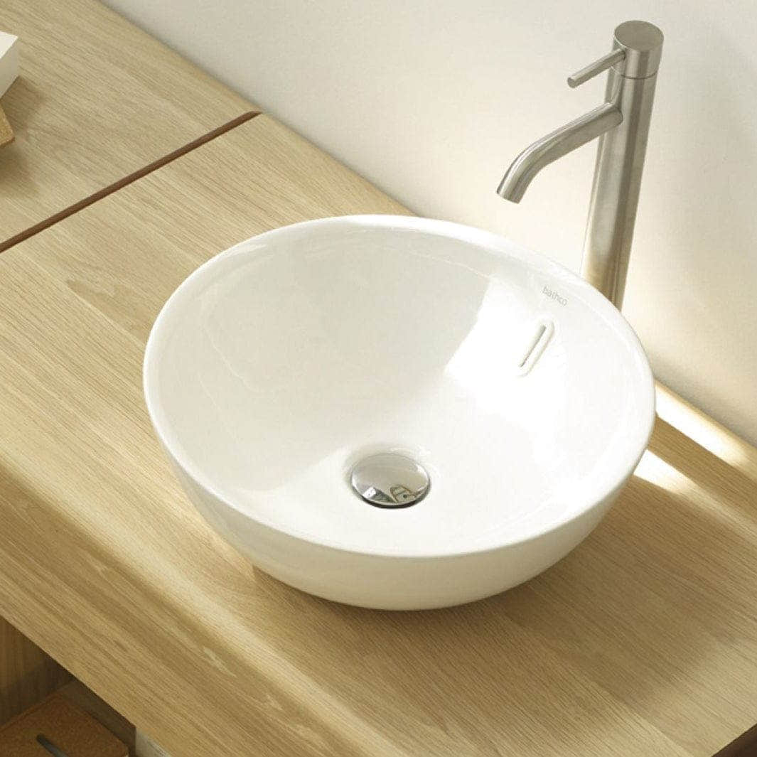 Bathco Villareal Bolleservant Ø42cm - porselen Hvit Bathco Bolleservant KO-4128