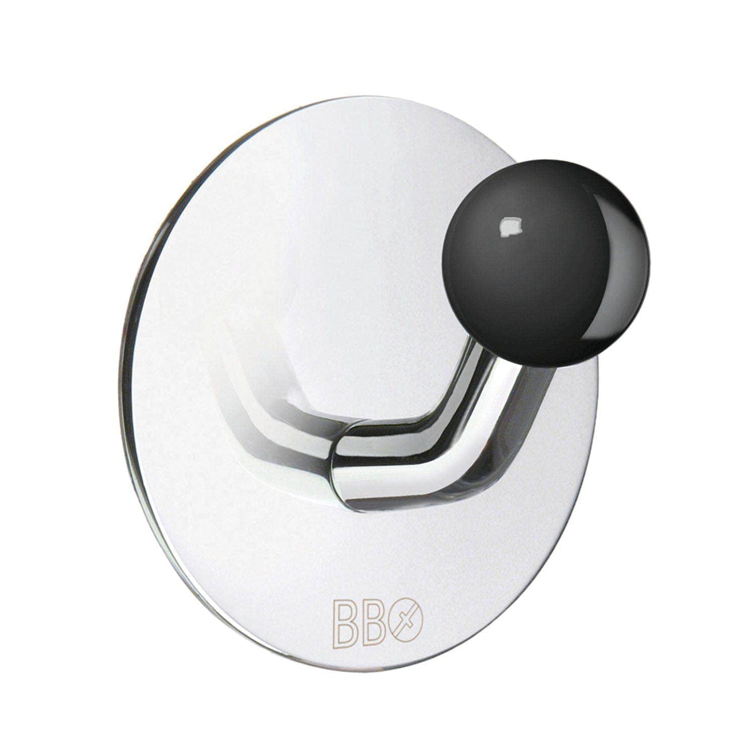 Beslagsboden Enkel Krok 1084 - selvklebende Krom Beslagsboden Knagger SM-BK1084