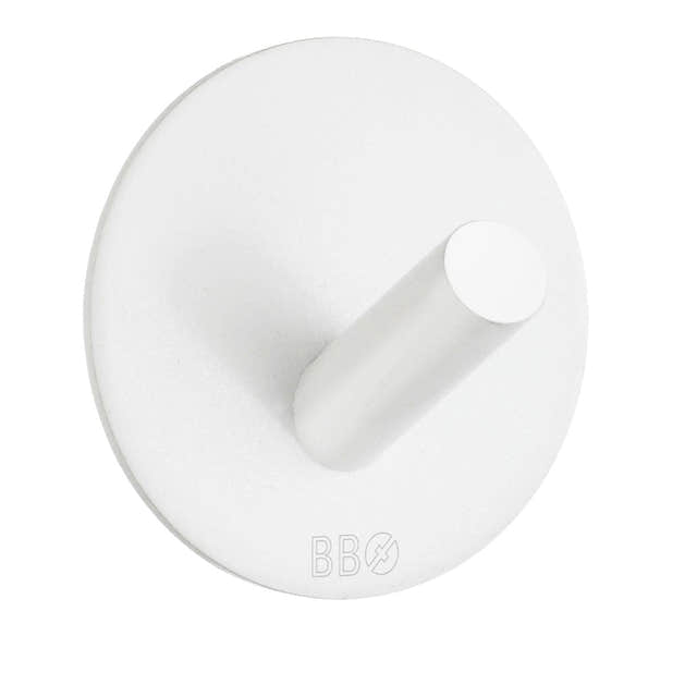 Beslagsboden Enkel Krok 1090 - selvklebende Beslagsboden Knagger