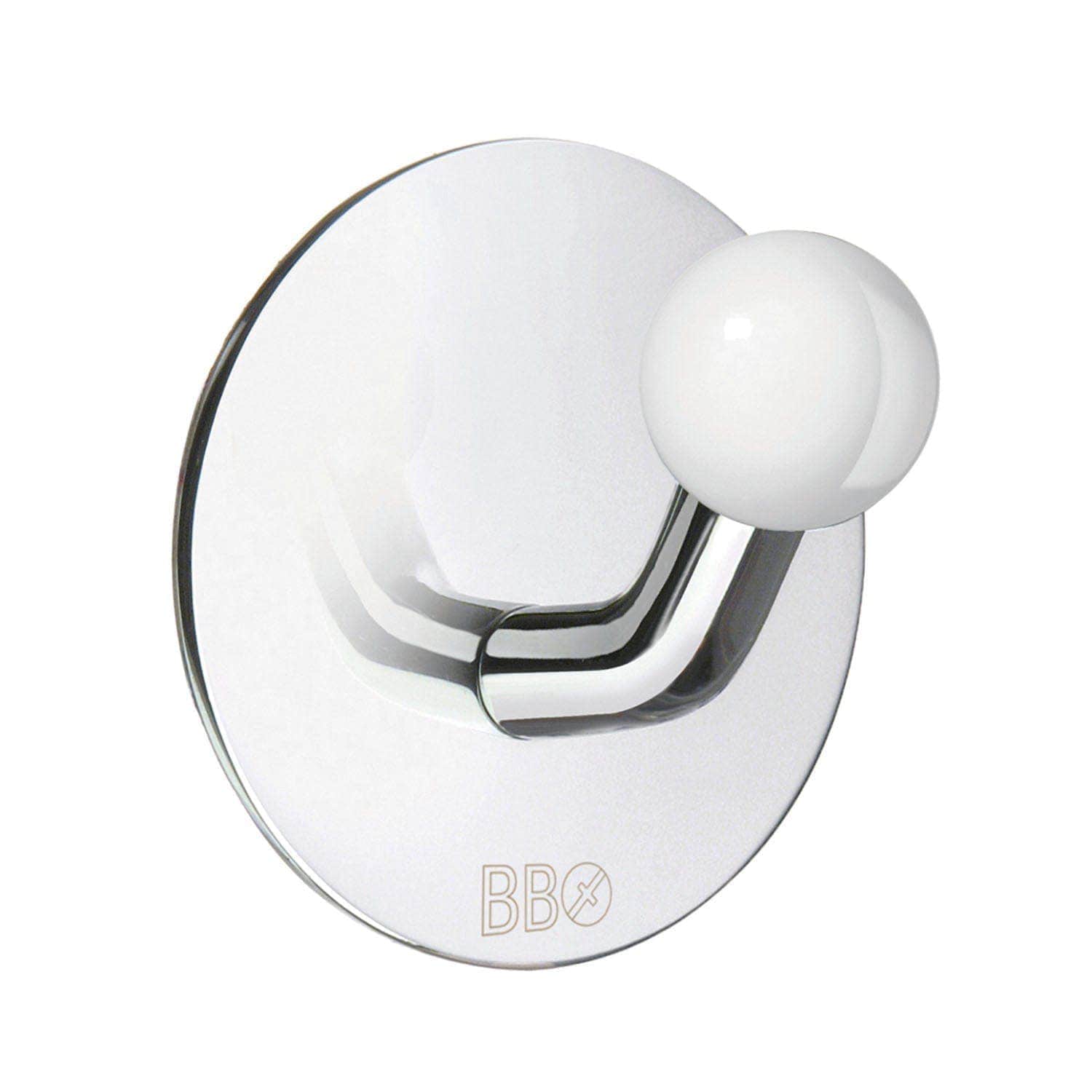 Beslagsboden Enkel Krok BK1085 Krom Beslagsboden Knagger SM-BK1085