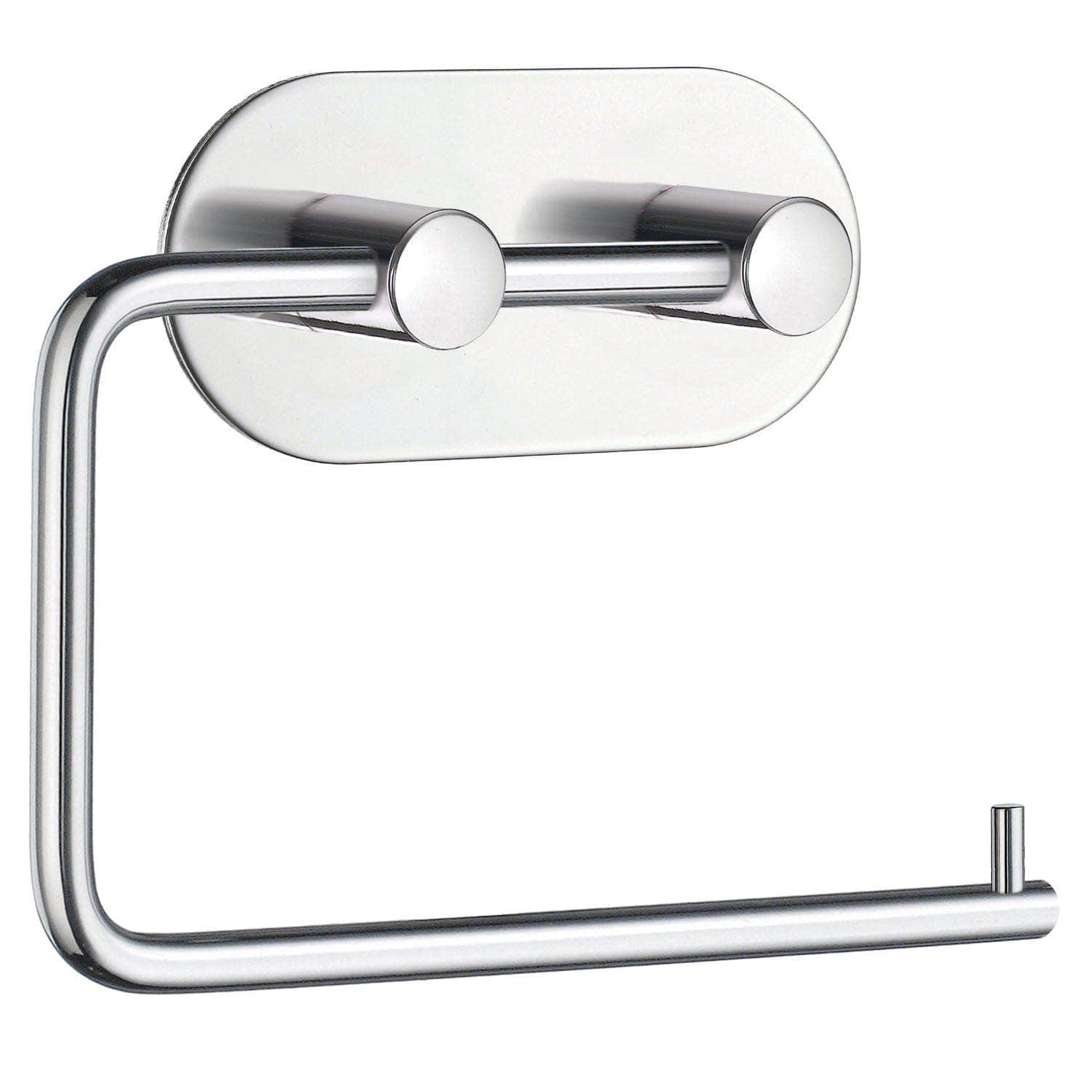 Beslagsboden Toalettpapirholder 1097 - selvklebende Krom Beslagsboden Toalettrullholder SM-BK1097