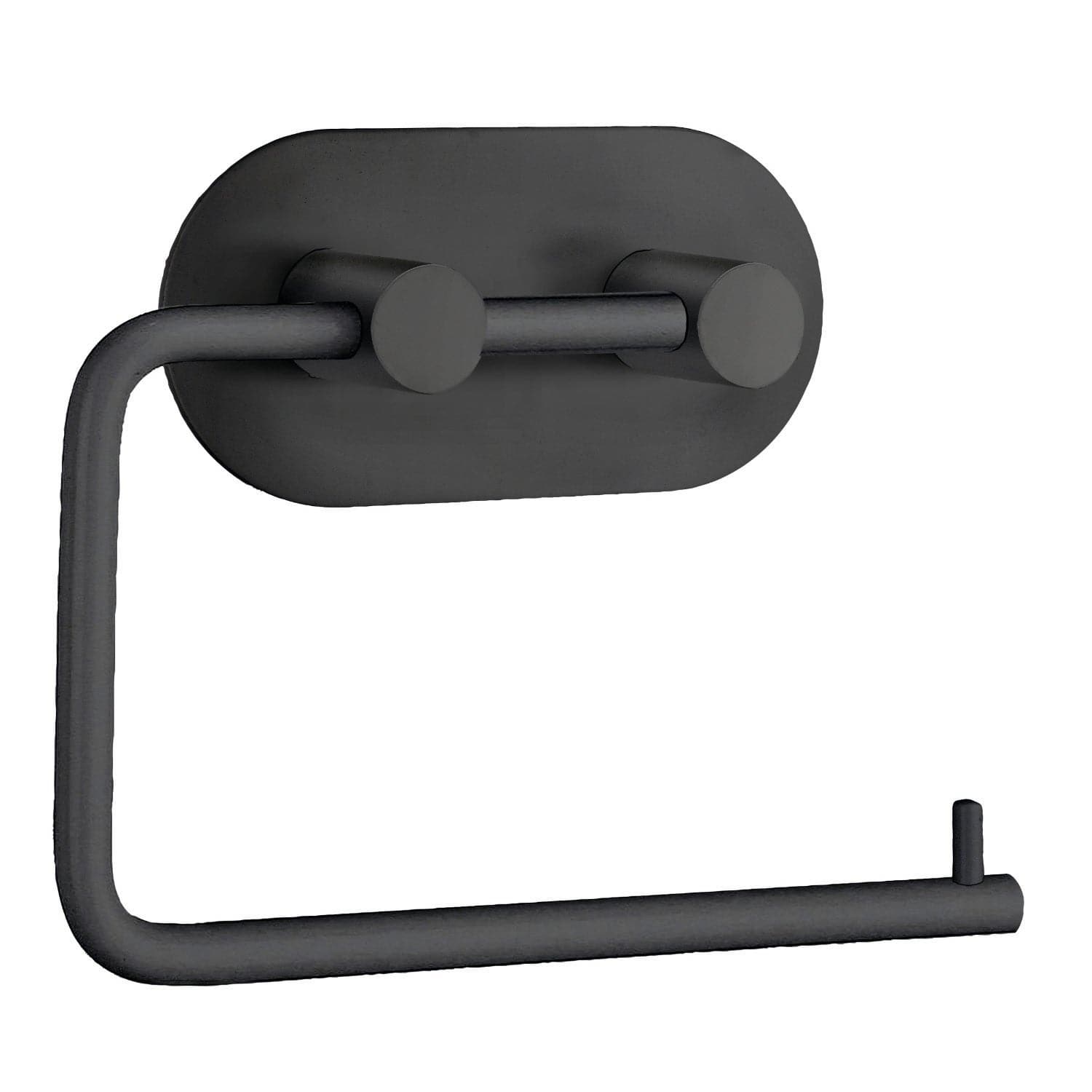 Beslagsboden Toalettpapirholder 1097 - selvklebende Svart matt Beslagsboden Toalettrullholder SM-BB1097