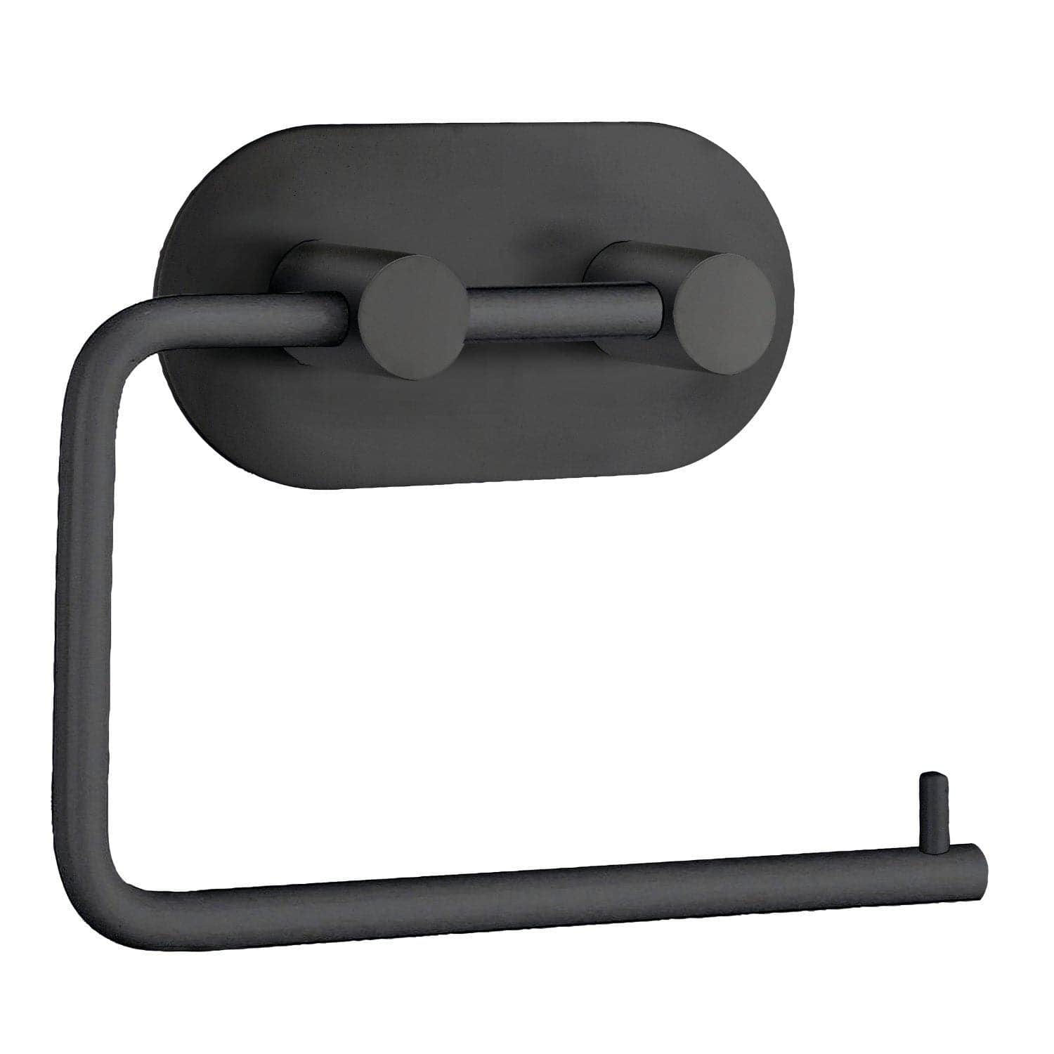Beslagsboden Toalettpapirholder 1097 - selvklebende Svart matt Beslagsboden Toalettrullholder SM-BB1097