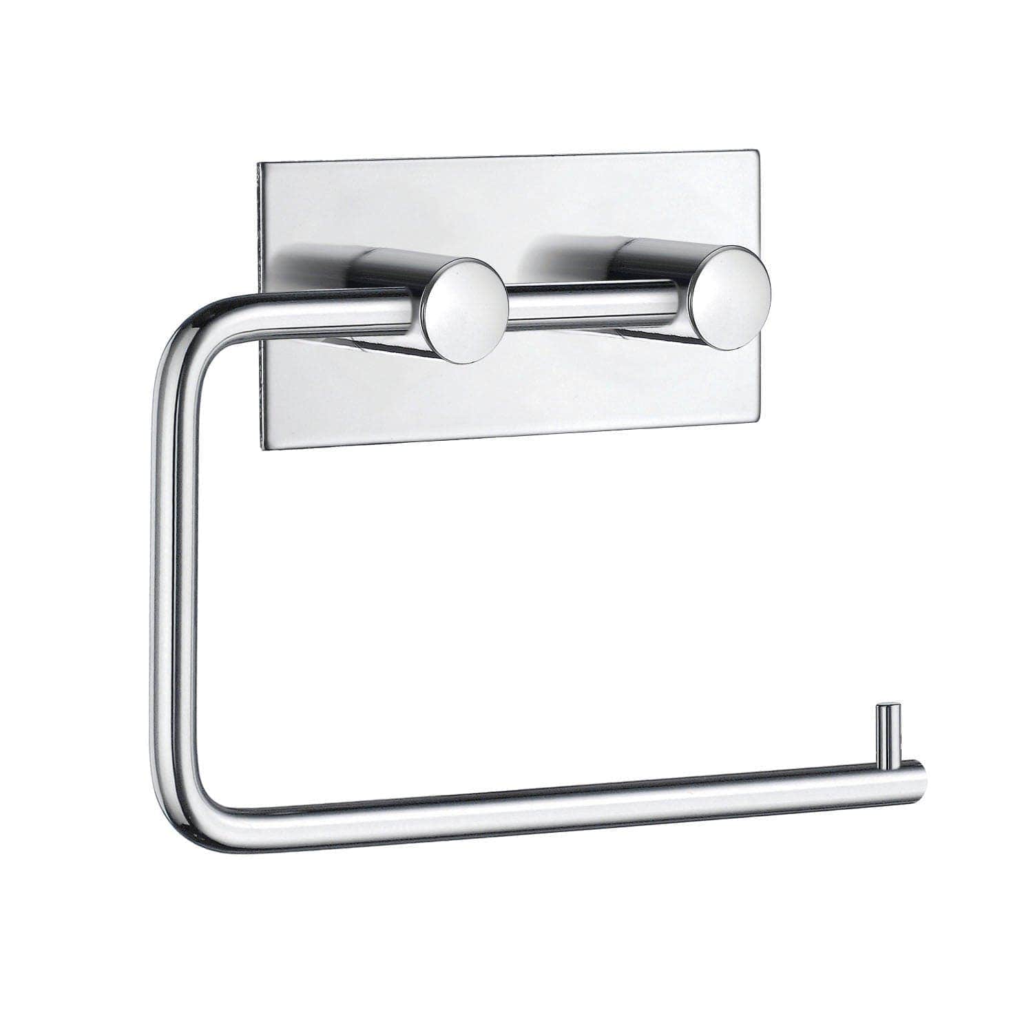 Beslagsboden Toalettpapirholder 1098 - selvklebende Krom Beslagsboden Toalettrullholder SM-BK1098