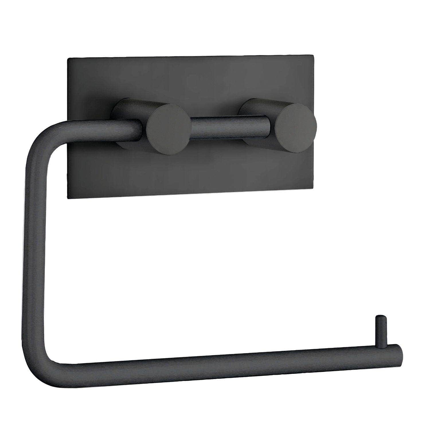 Beslagsboden Toalettpapirholder 1098 - selvklebende Svart matt Beslagsboden Toalettrullholder SM-BB1098