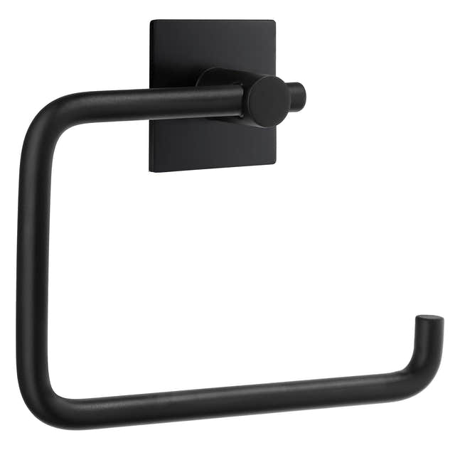 Beslagsboden toalettpapirholder 1132 - selvklebende Svart matt Beslagsboden Toalettrullholder SM-BB1132