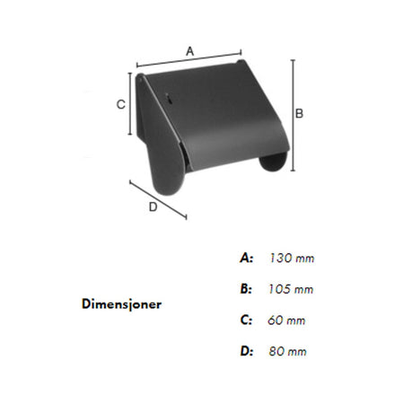 Beslagsboden 440 Toalettrullholder