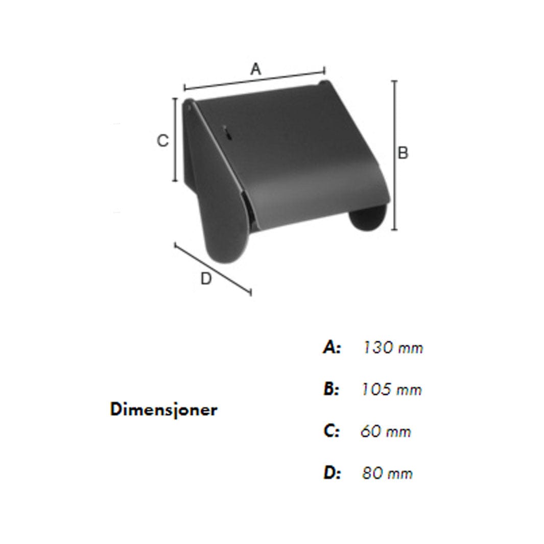 Beslagsboden Toalettpapirholder B440 Beslagsboden Toalettrullholder