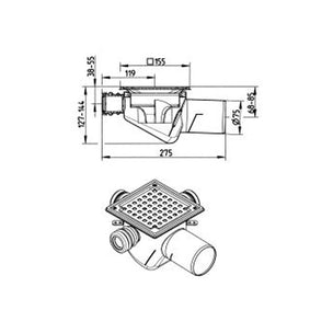 Blucher square 75 boligsluk type 102