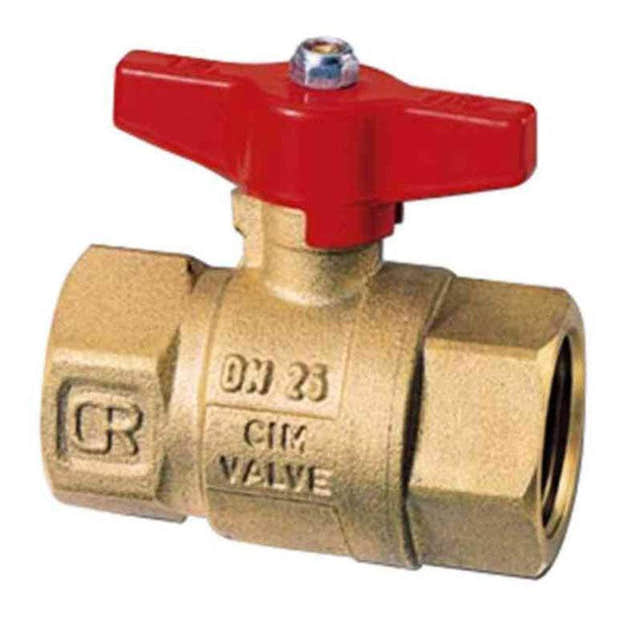 Cim 311 CR Kuleventil med Vingehendel 1 1 /4" Cimberio Kuleventil AH-5665027
