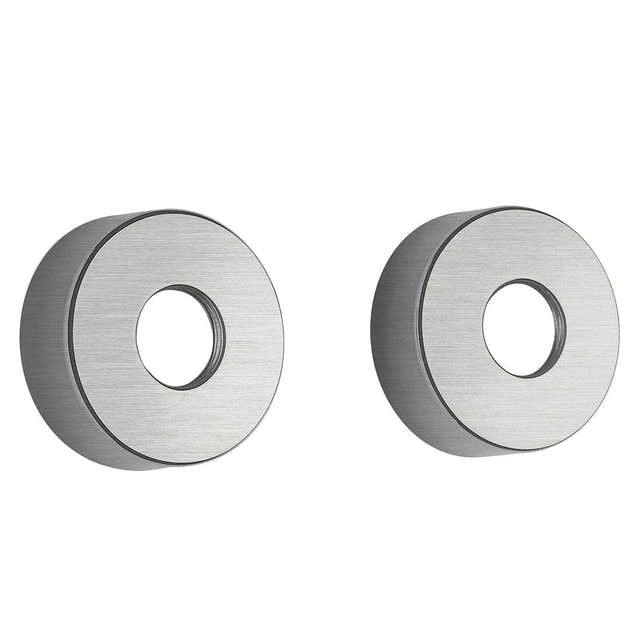 Damixa Rosetter Ø70-75mm Børstet stål / 70mm Damixa Tilbehør blandebatteri KO-1364346