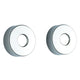 Damixa Rosetter Ø70-75mm Krom / 70mm Damixa Tilbehør blandebatteri KO-1364300