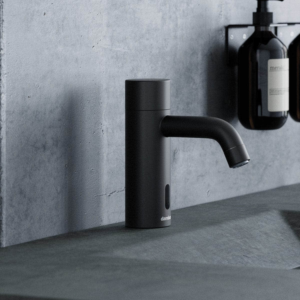 Damixa Silhouet Touchless Public Kran Damixa Servantbatteri