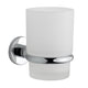 Damixa Tannglass m/holder Krom Krom Damixa Tannbørsteholder KO-4830800