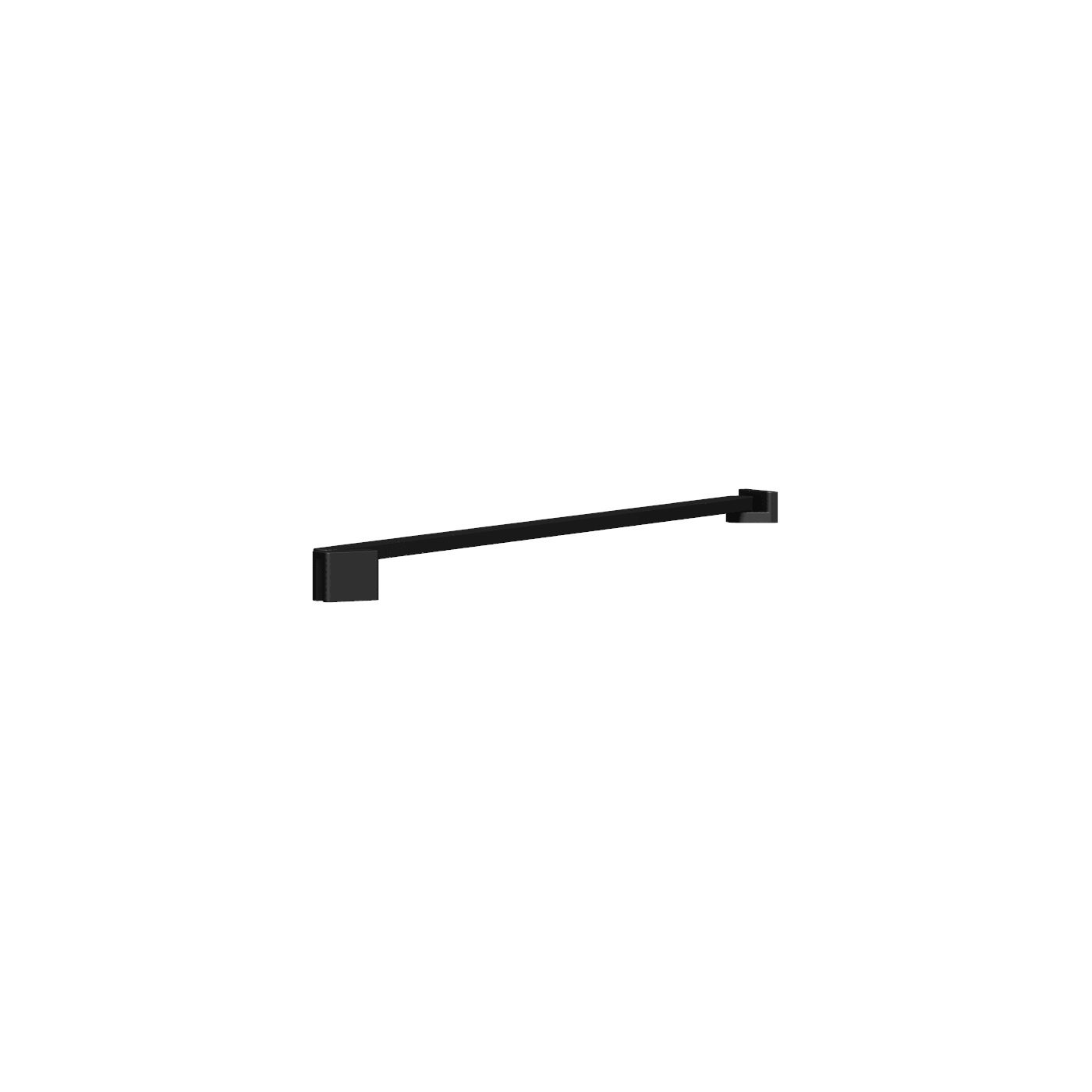 Dansani Match 3 Støttearm L600mm til modell D80-140cm Svart matt Dansani Støttestag DA-1603508