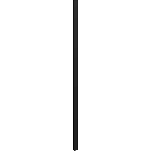 Dansani Match Avstandsprofil D +20mm - H197,5cm Svart matt Dansani Veggprofil DA-1603526