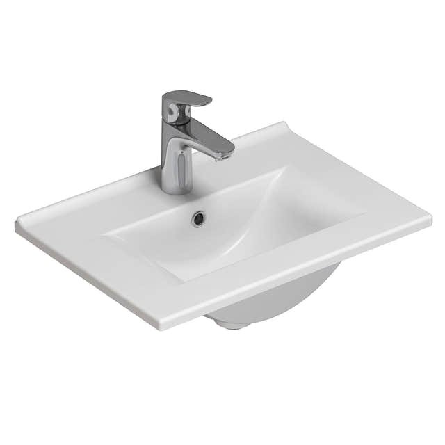 Dansani Mido+ Amber Mini Møbelservant B51-81x36,5cm Hvit / 50cm Dansani Møbelservant DA-532305003