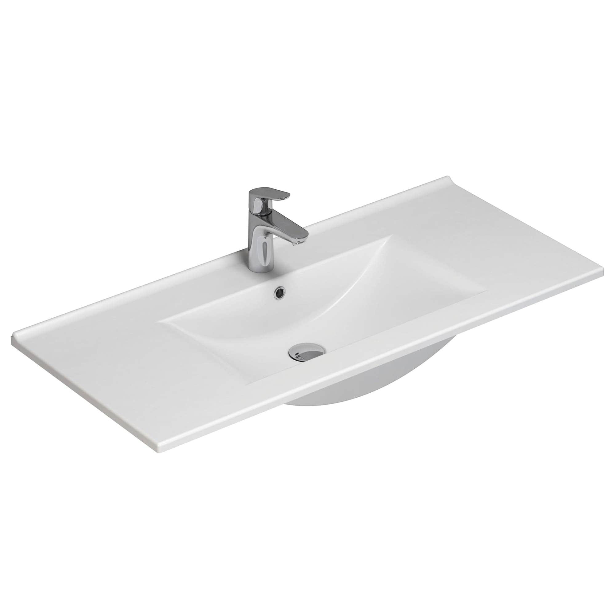 Dansani Mido+ Amber Møbelservant B61-121xD45,5cm Hvit / 100cm Dansani Møbelservant DA-532410003
