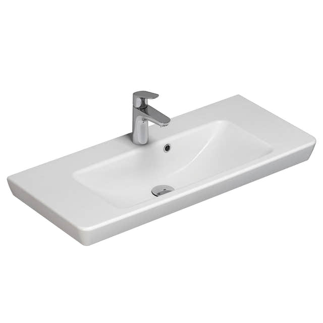 Dansani Mido+ Lotto Slim Møbelservant B55-85x38cm Hvit / 80cm Dansani Møbelservant DA-536808003