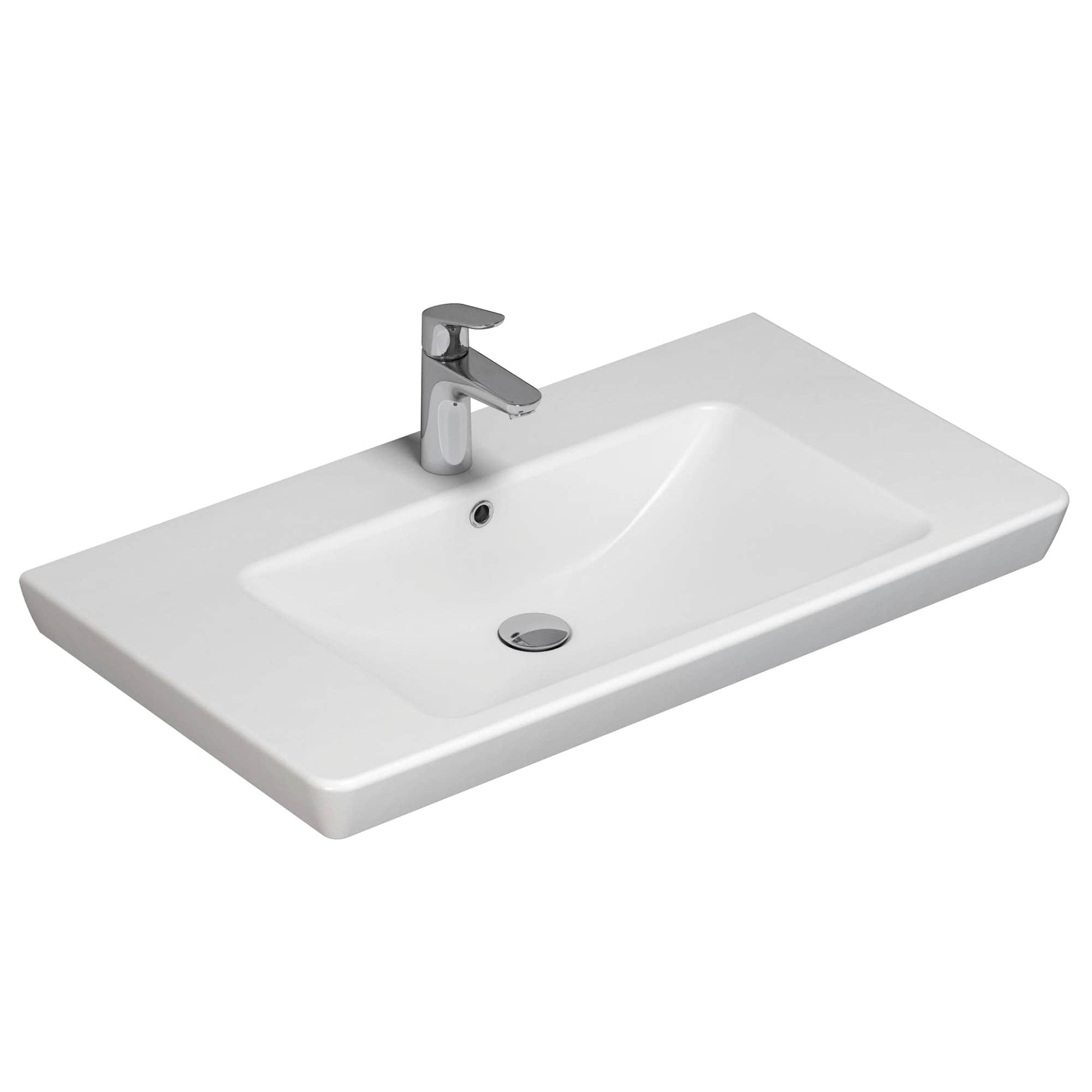 Dansani Mido+ Lotto XL Møbelservant B85-125xD48cm Hvit / 80cm Dansani Møbelservant DA-537808103