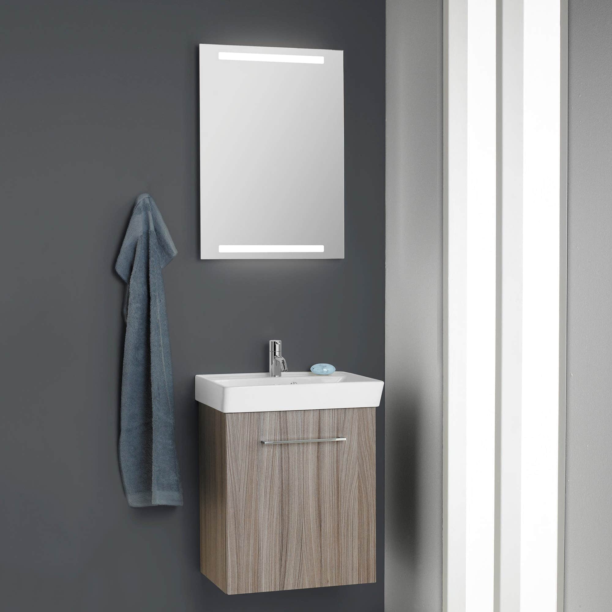 Dansani Mido+ Repeat LED Baderomsspeil B50-120xH70cm Dansani Baderomsspeil