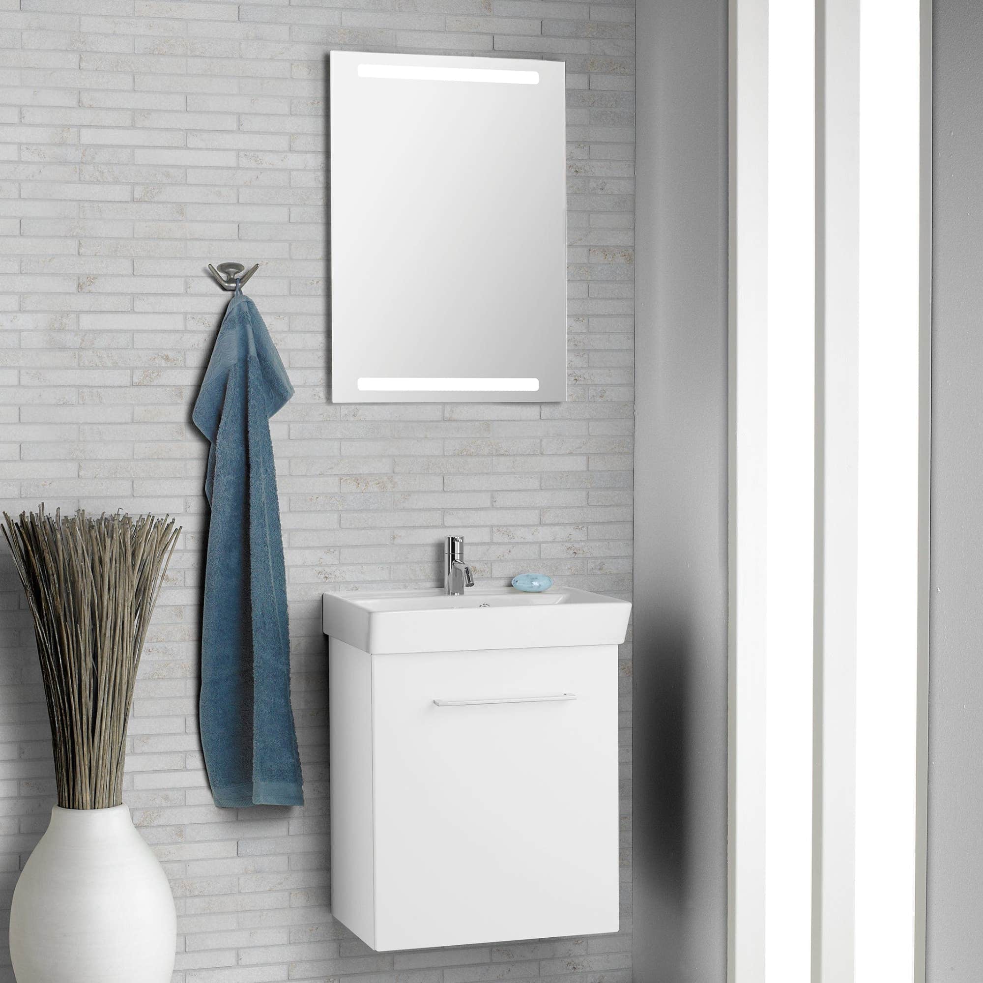 Dansani Mido+ Repeat LED Baderomsspeil B50-120xH70cm Dansani Baderomsspeil