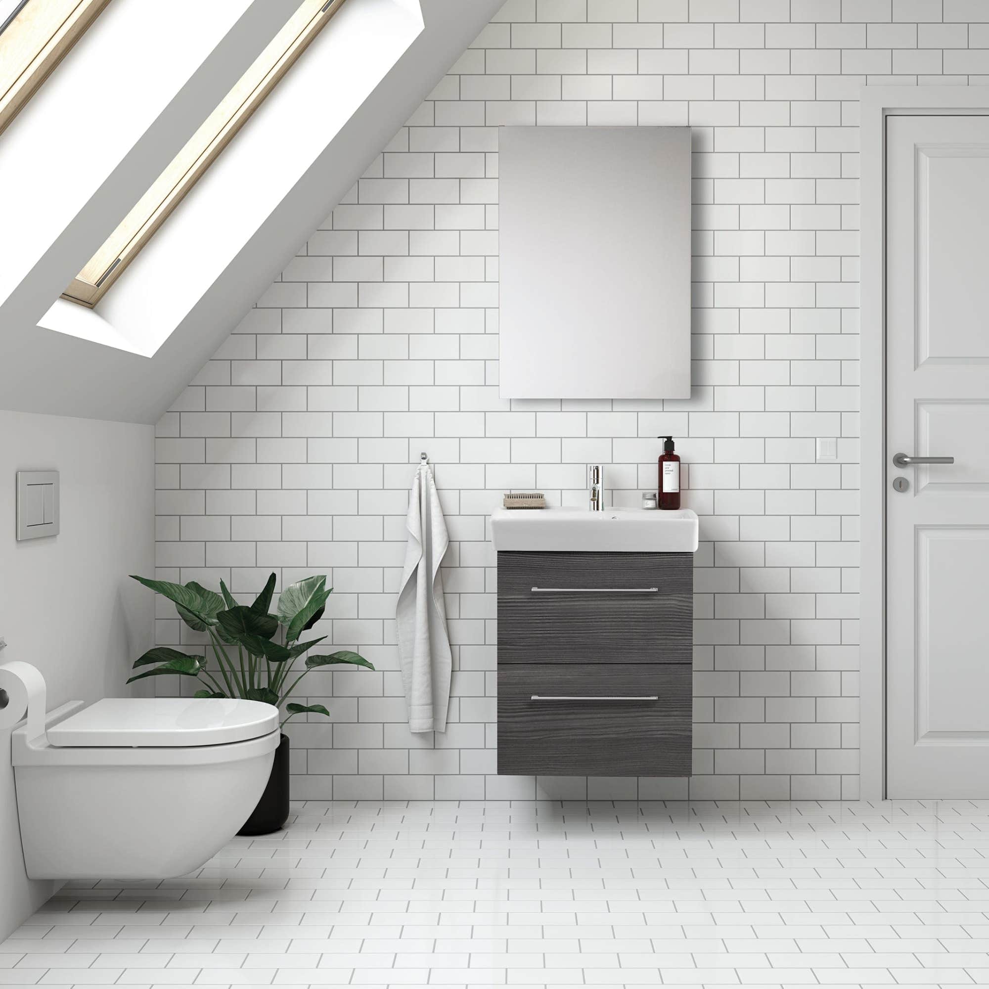 Dansani Mido+ Select Baderomspeil B50-120xH70cm Dansani Baderomsspeil