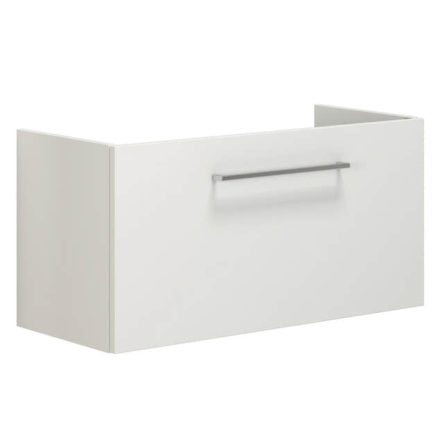 Dansani Mido+ Slim Servantskap 1 Skuff B50-80xD35cm uten servant Hvit matt / 80cm Dansani Servantskap DA-P23-1010