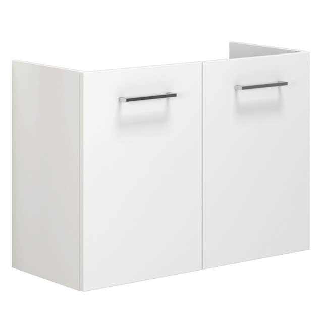 Dansani Mido+ Slim Servantskap 2 dører B60-80x35cm uten servant Hvit høyglans / 80cm Dansani Servantskap DA-P03-1012