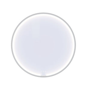 Dansani MOON rundt speil med lys (ramme)