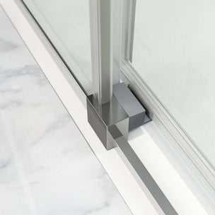 Dansani XXL Skyvedør med 1 sidepanel for dusjhjørne