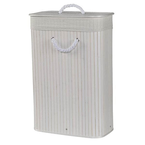 Duschy Bamboo Skittentøyskurv Hvit Duschy Skittentøyskurv CO-D603001