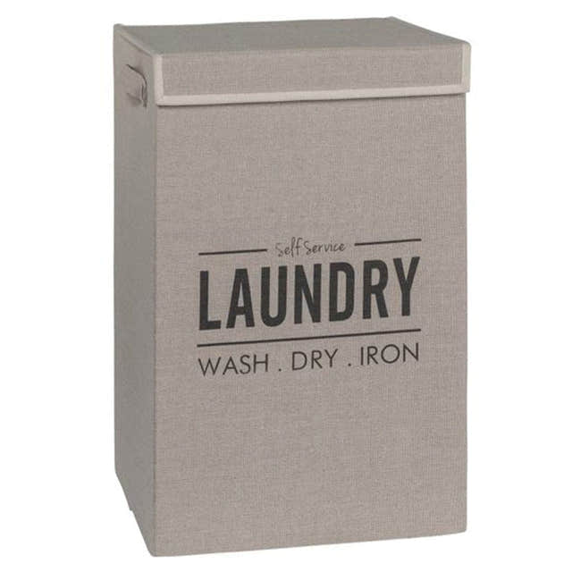 Esbada Laundry skittentøykurv 62L lysbeige Lin Beige Esbada Skittentøyskurv CO-L210109