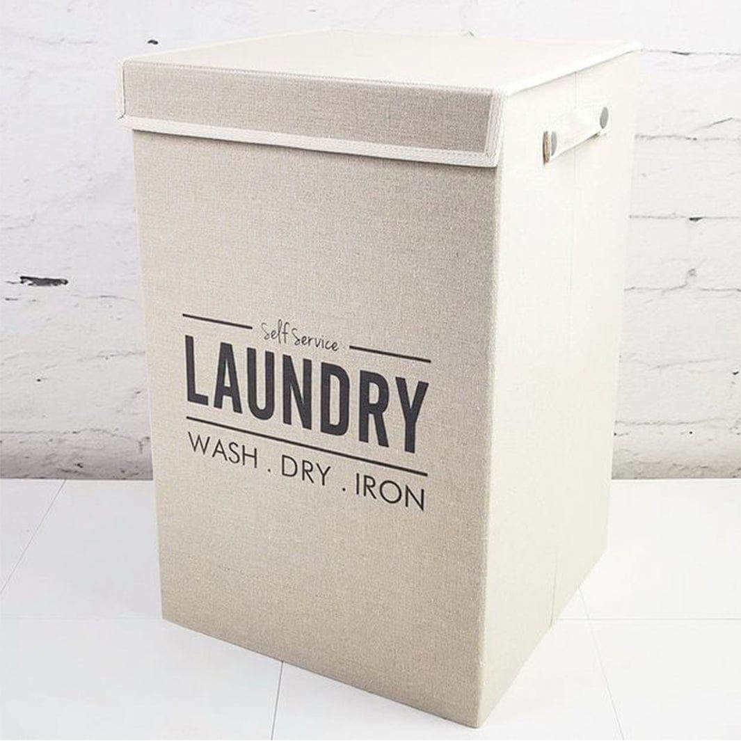 Esbada Laundry skittentøykurv 62L lysbeige Lin Beige Esbada Skittentøyskurv CO-L210109