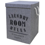 OUTLET: Esbada Skittentøykurv Laundry Room Rules
