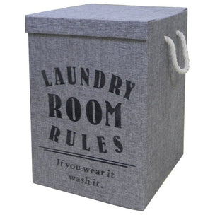 OUTLET: Esbada Skittentøykurv Laundry Room Rules