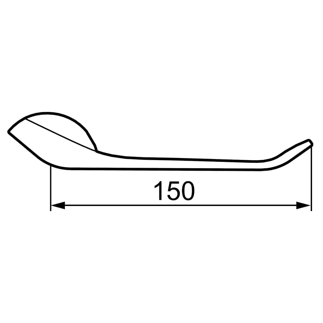 FM Mattsson 9000E Hendel 15cm Krom FM Mattsson Reservedel blandebatteri FM-4303918