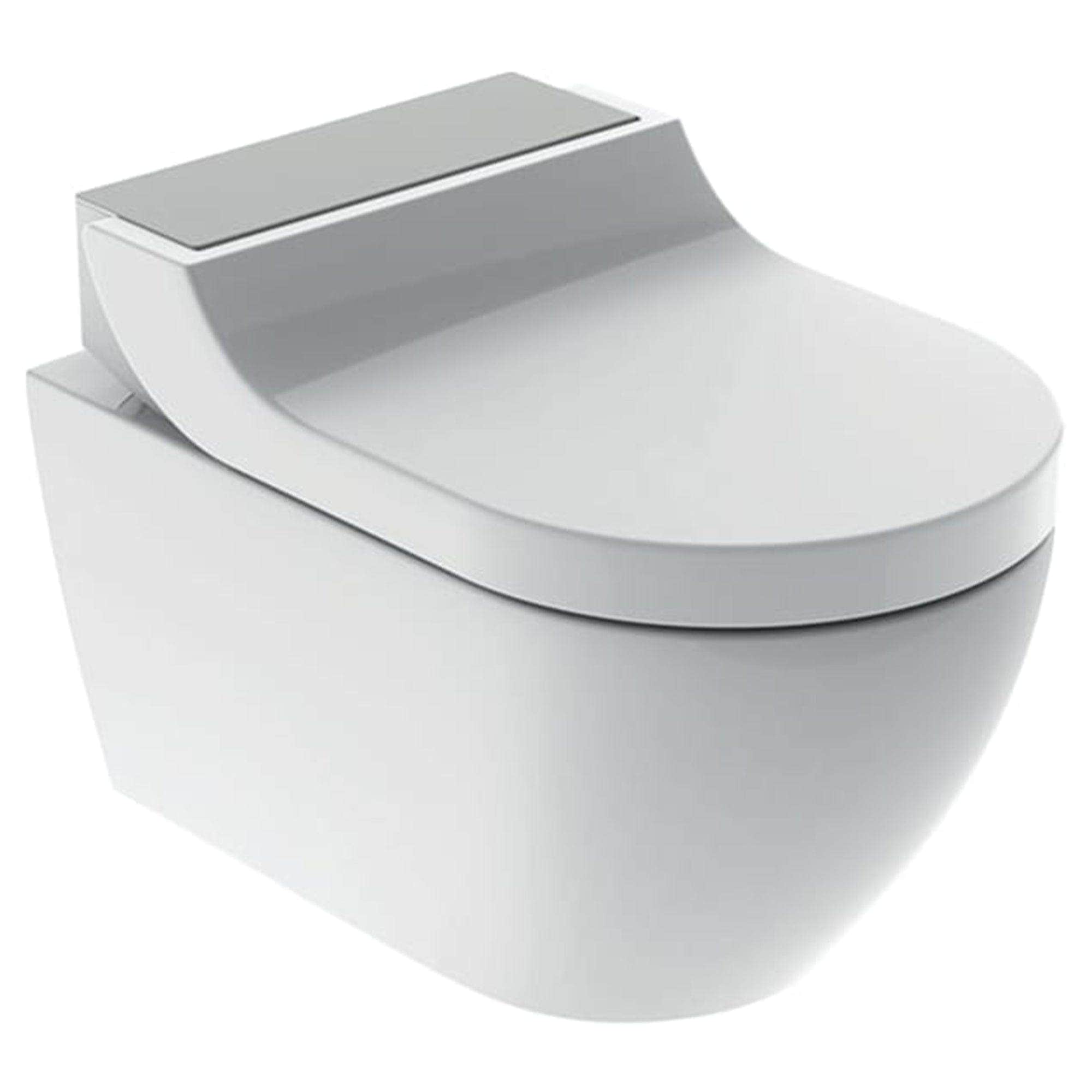 Geberit AquaClean Tuma Comfort Dusjtoalett - vegghengt Børstet stål Geberit Dusjtoalett GE-6166143