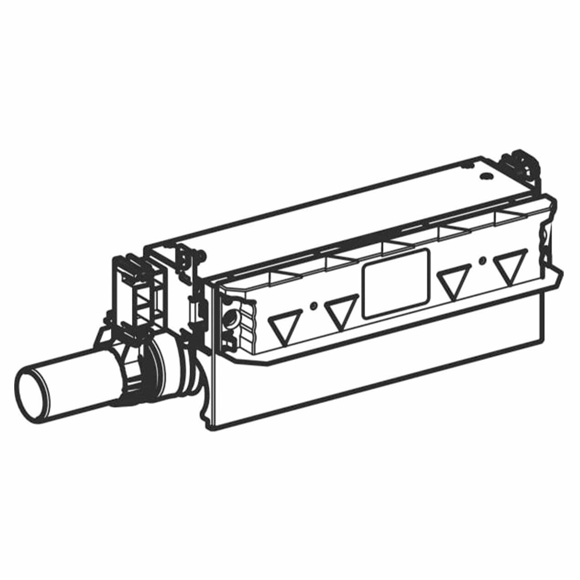 Geberit GIS element vegglsuk ø56mm Geberit Gulvsluk GE-461.735.00.1