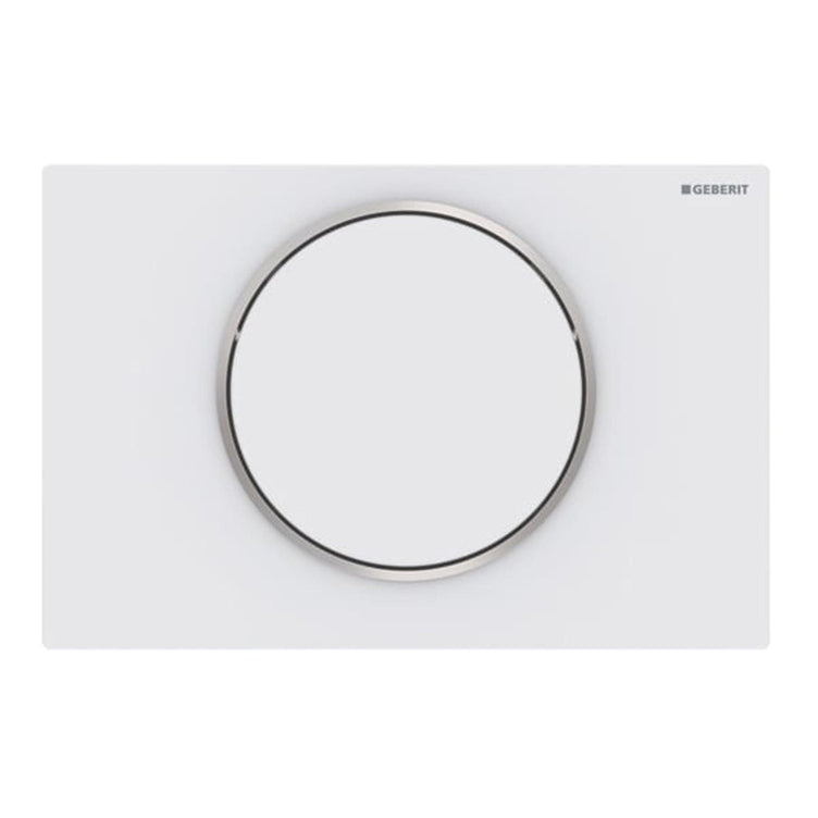 Geberit Sigma10 Rund Betjeningsplate enkeltskyll