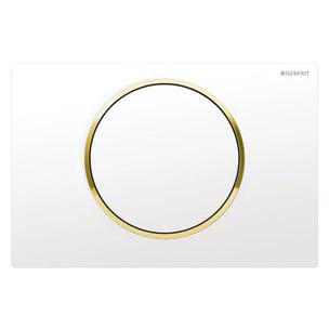 Geberit Sigma10 Rund Betjeningsplate enkeltskyll