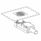 Gebreit ø50mm dusjgulvavløp
