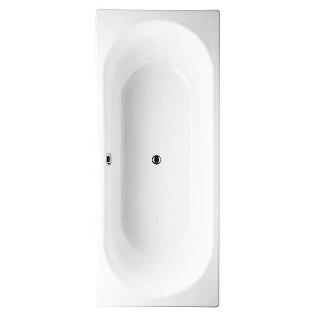 Gustavsberg Duo Round Badekar 160-170 170cm Gustavsberg Firkantet badekar VIL-6030252