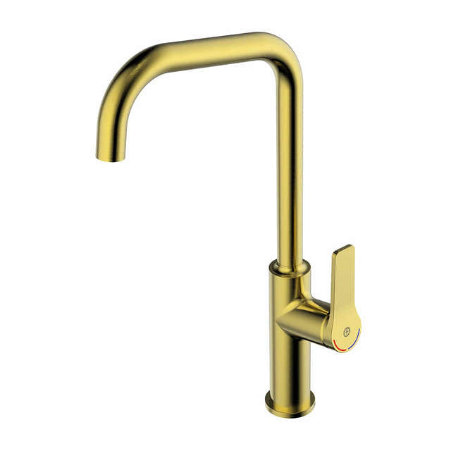 Gustavsberg Epic Kjøkkenarmatur H420mm Børstet messing / Nei Gustavsberg Kjøkkenarmatur VIL-4340821