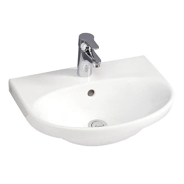 Gustavsberg Nautic 5550 Servant Hvit Hvit / 50cm Gustavsberg Liten servant VIL-6020207