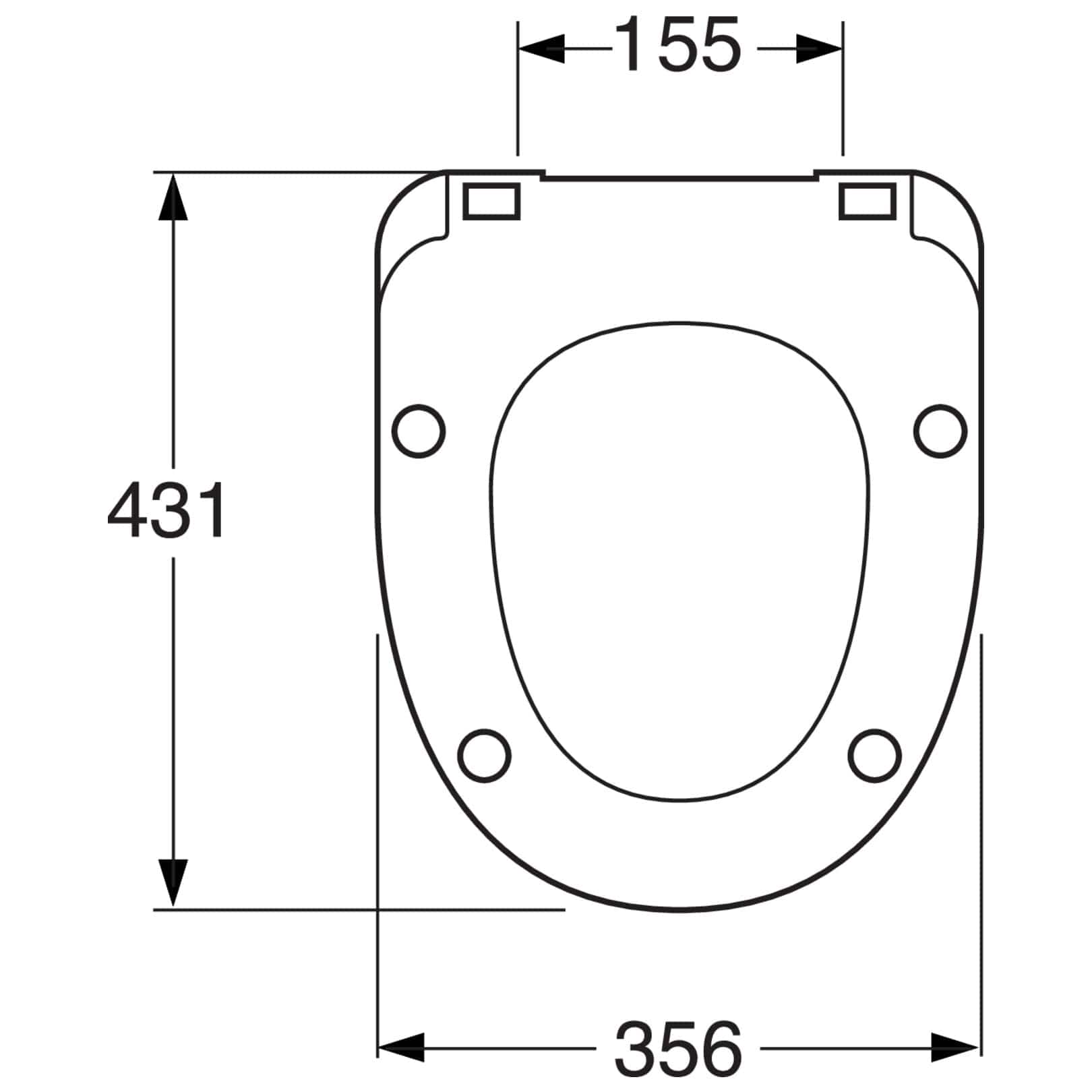 Gustavsberg Nordic 8M56 Toalettsete SC/QR Gustavsberg Toalettsete VIL-6025518