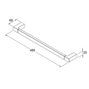 Gustavsberg Square Håndklestang 45cm